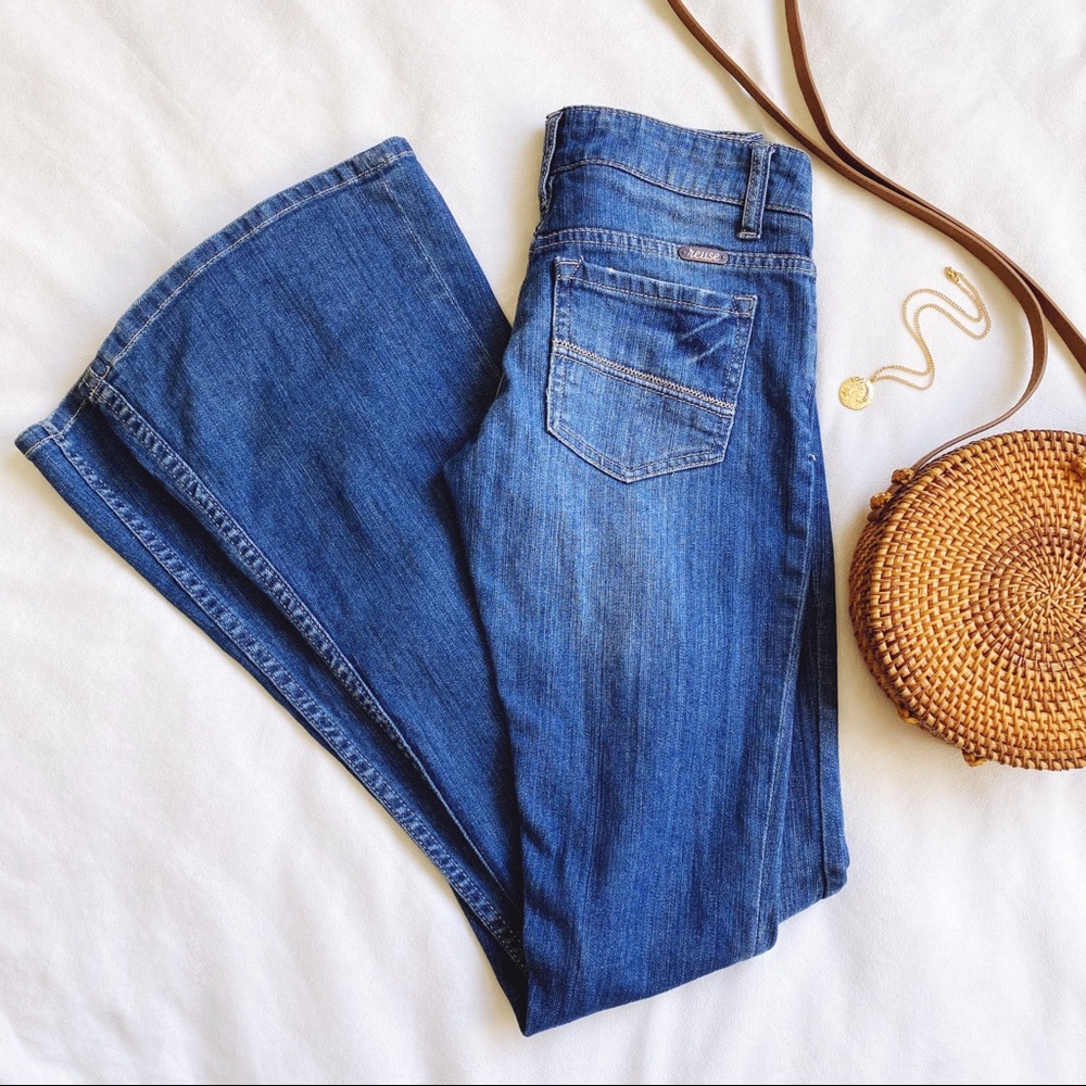 Denim Bell Bottoms
